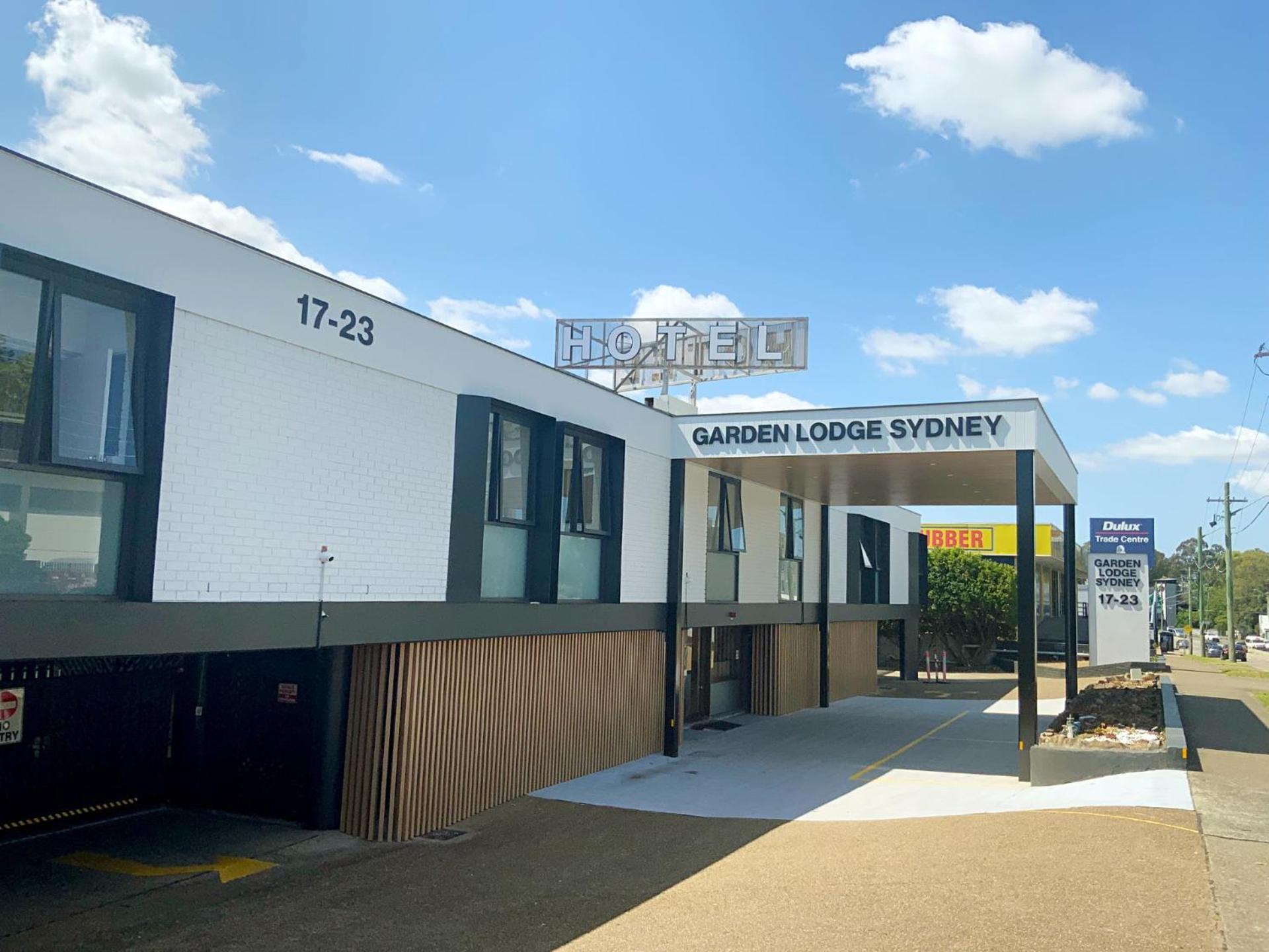 Garden Lodge Sydney Hotel Sidney Exterior foto